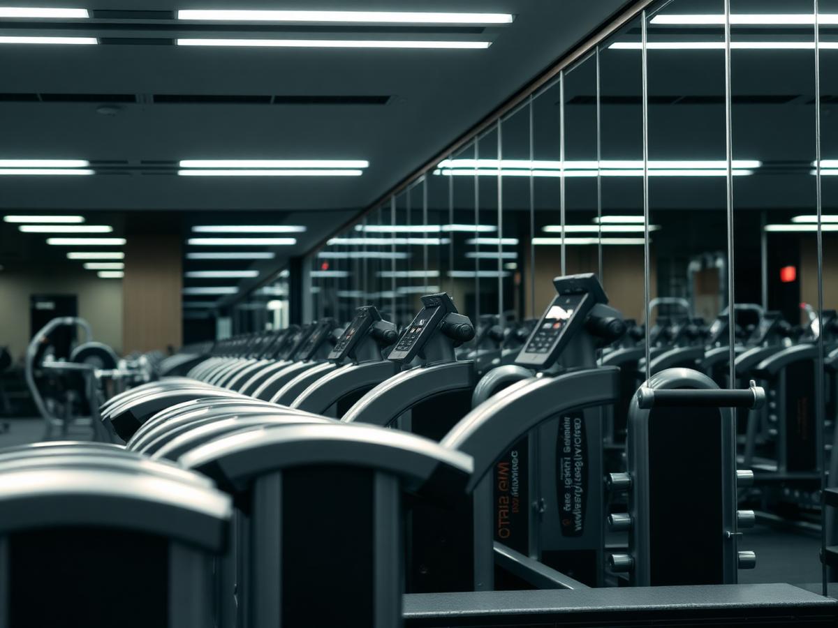 Equipamentos profissionais de musculação